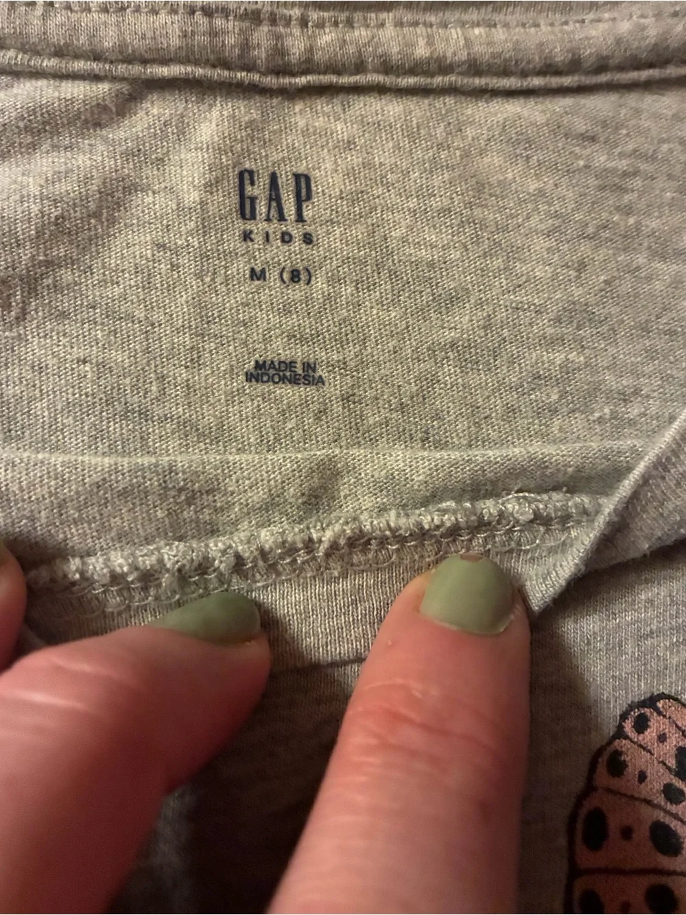 Girls Size 8/M Tee Bundle of 5 | Gap, Disney & Cat & Jack | Cute Graphic Tees
